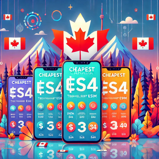 What’s the Cheapest eSIM for Canada Travelers Starting at $4?